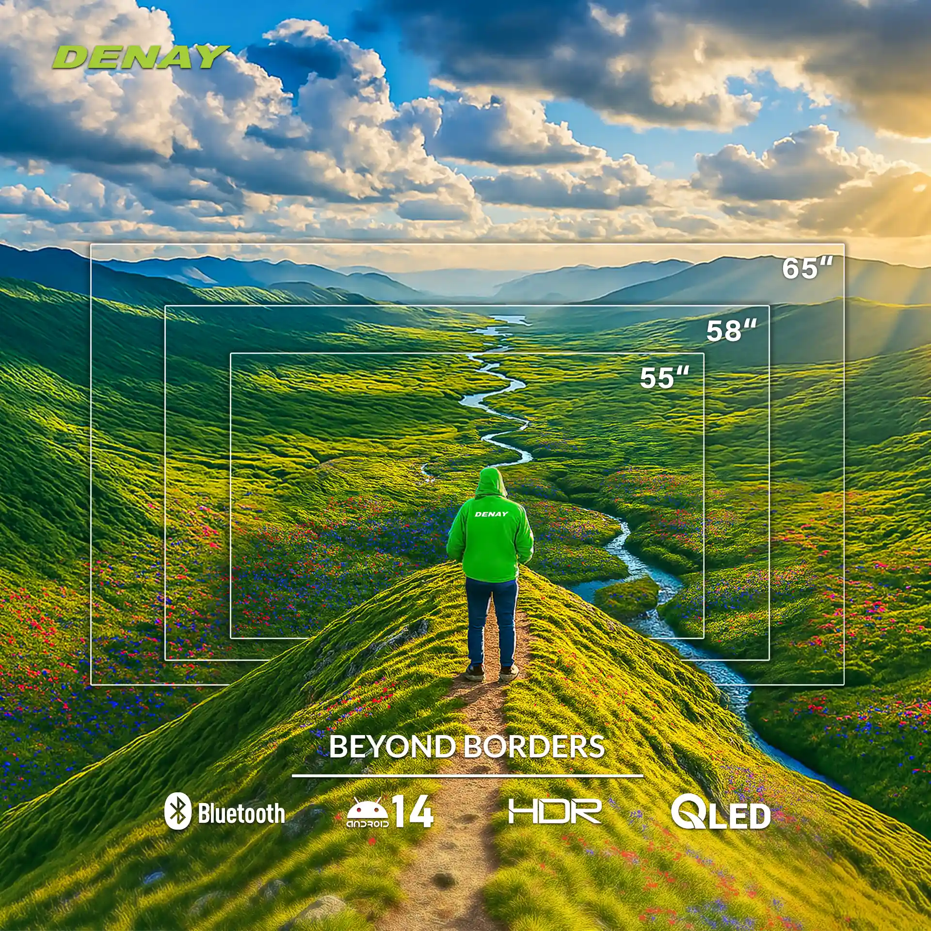 تلویزیون QLED دنای
