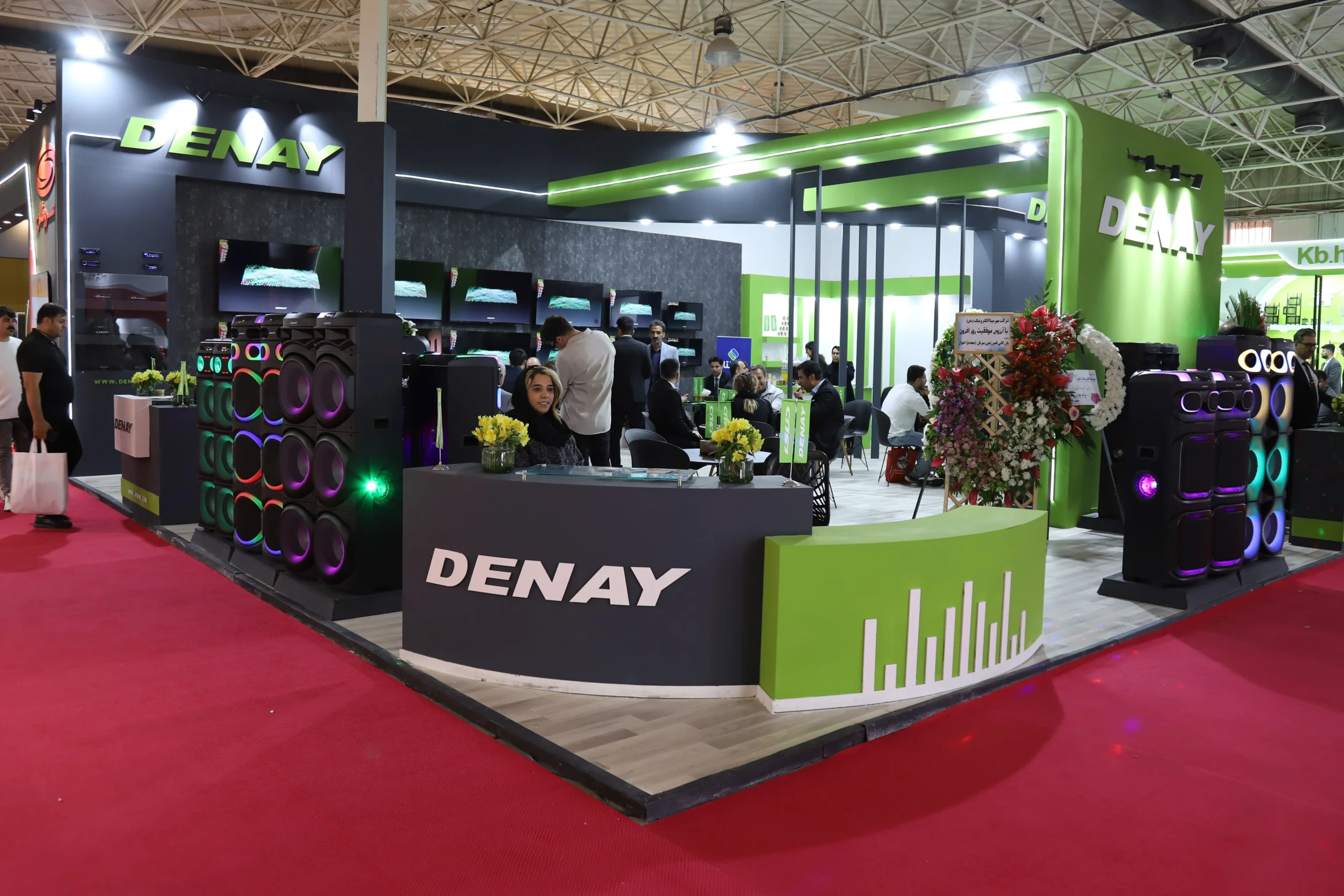 غرفه‌ی دنای در 25مین نمایشگاه لوازم خانگی (آبان 1404)